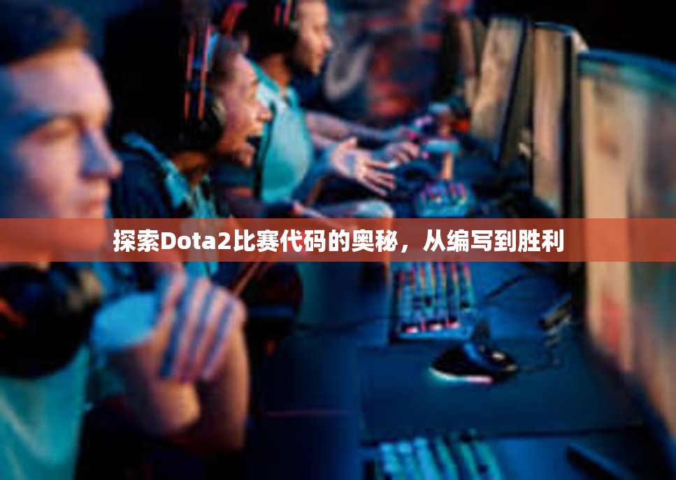 探索Dota2比赛代码的奥秘，从编写到胜利